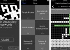 Gamification of Learning: An Asian Perspective Mobile screens with crossword