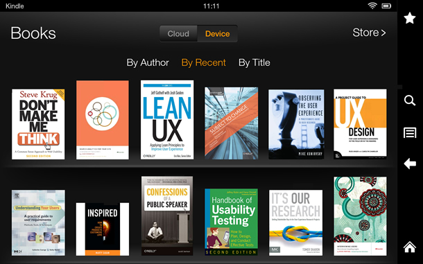 UX book covers