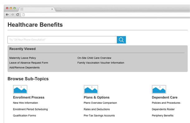 Benefits portal