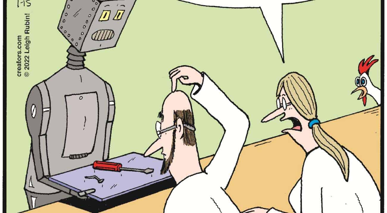 Cartoon by Leigh Rubin
